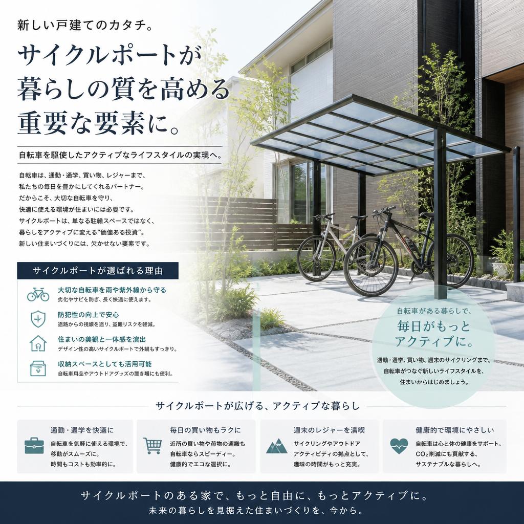 4. 住み替えの選択肢としてのサイクルポート