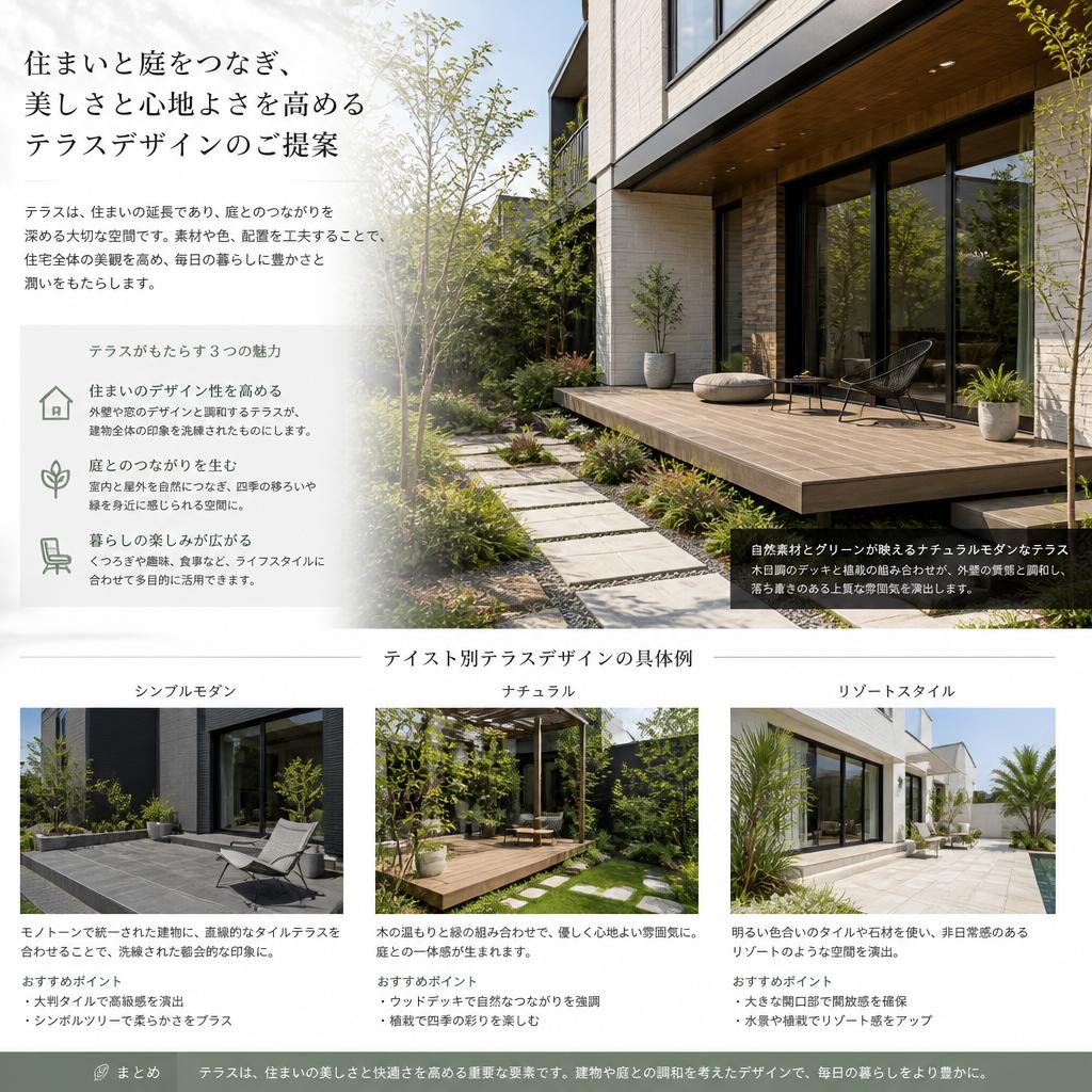 住宅改修・造園と調和するデザイン