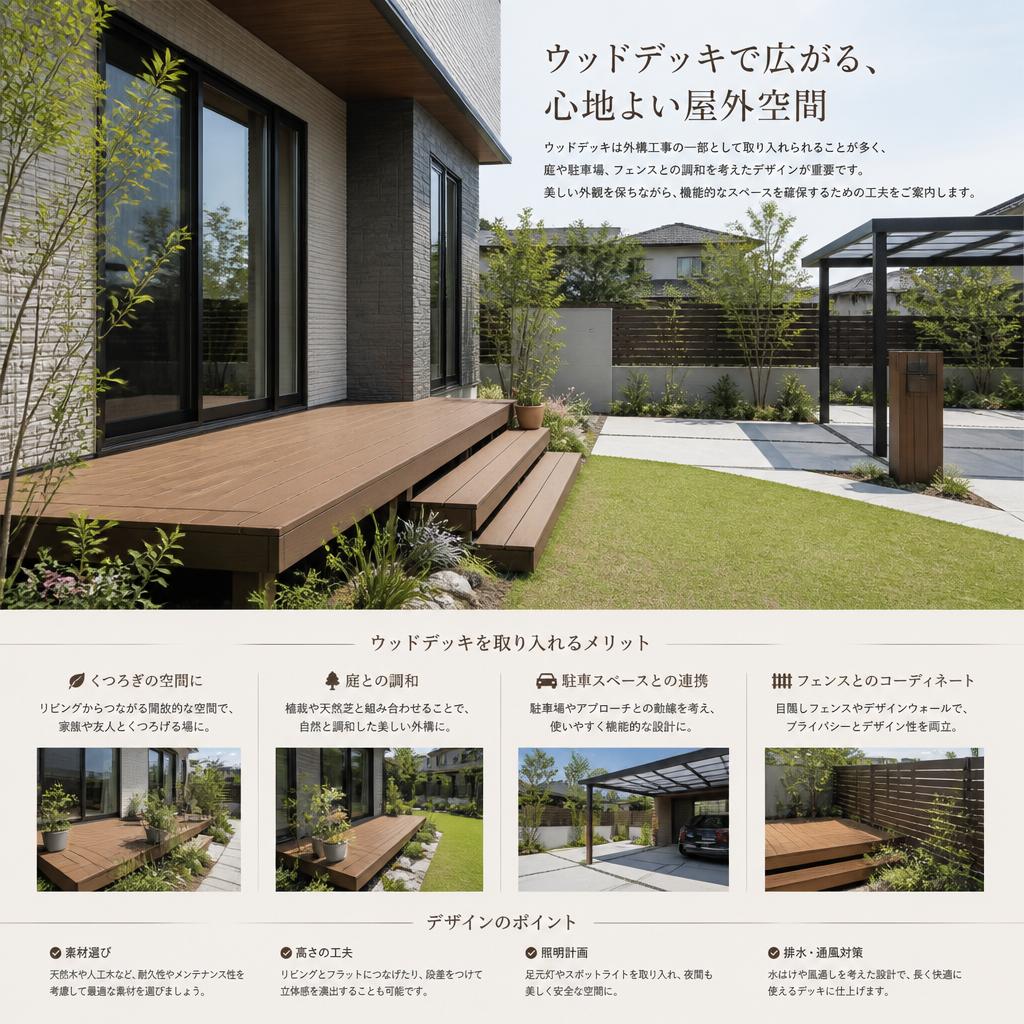 外構工事との調和