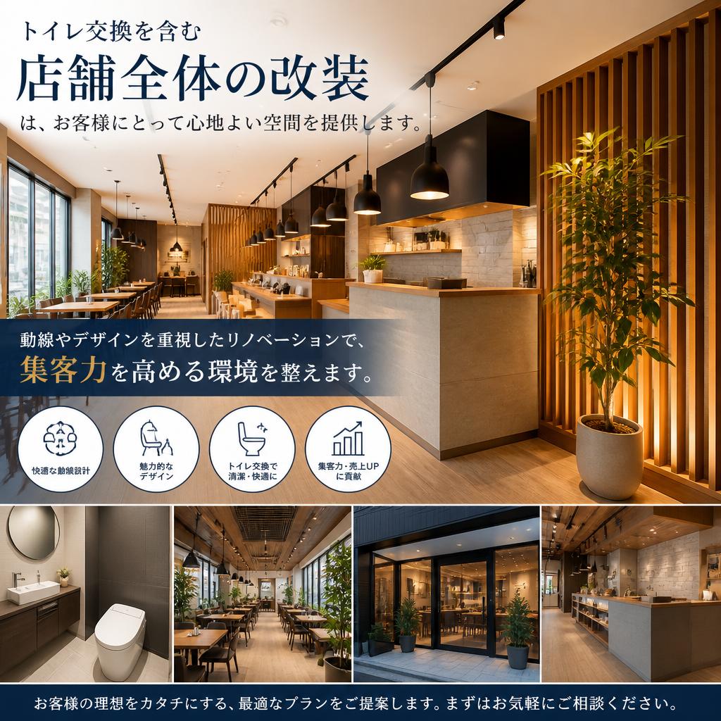 店舗改装の提案
