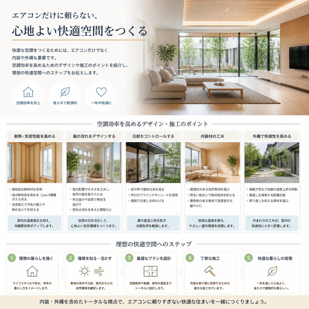 2. お悩み解決！快適空間の条件とは？