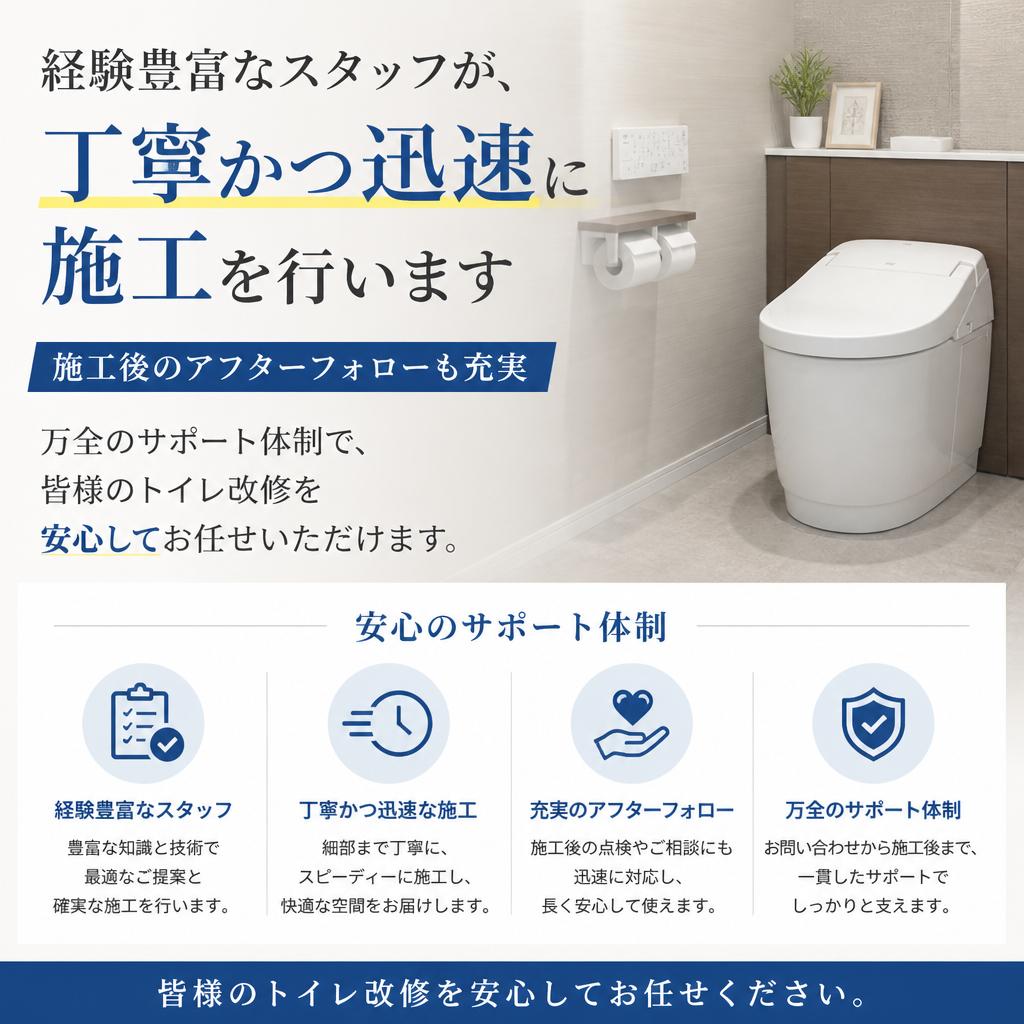 安心・安全な施工